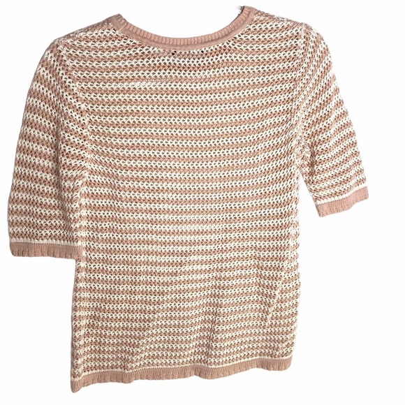 Zara Knit Blush & Cream stripes - Picture 8 of 11